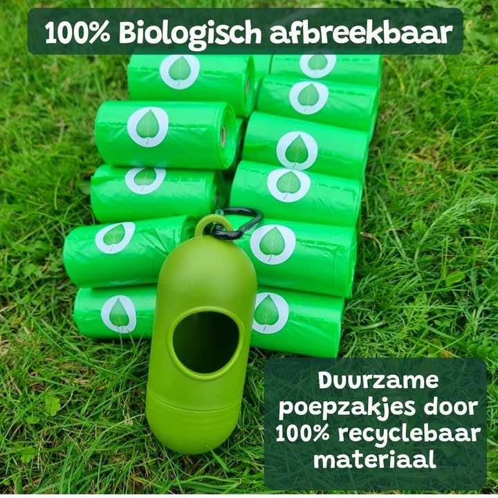 De Blaffende Kat - Wholesale Pet Poop Bag - Biodegradable Dog Poop Bags 360 Pieces