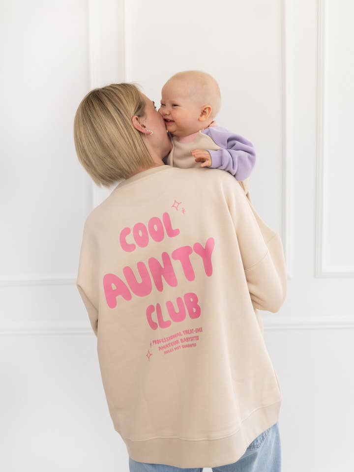 Camisola de adulto bege Cool Aunty Club por atacado de Liliput