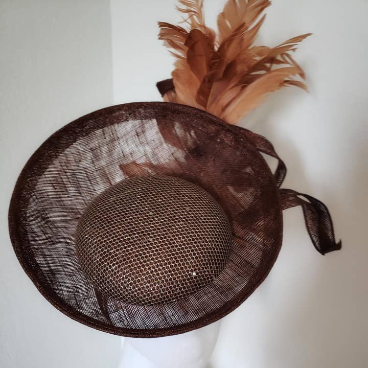 Sinamay Fascinator for Derby, Wedding & Events and other Purchase Wholesale bird netting. Free Returns & Net 60 Terms on Faire trending on Faire.