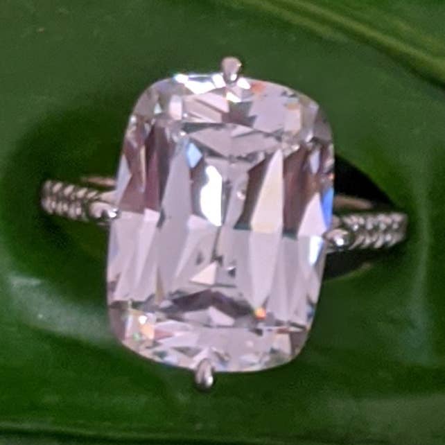 Compass Engagement Ring for wholesale by Halley Reh Moissanite Jewelry