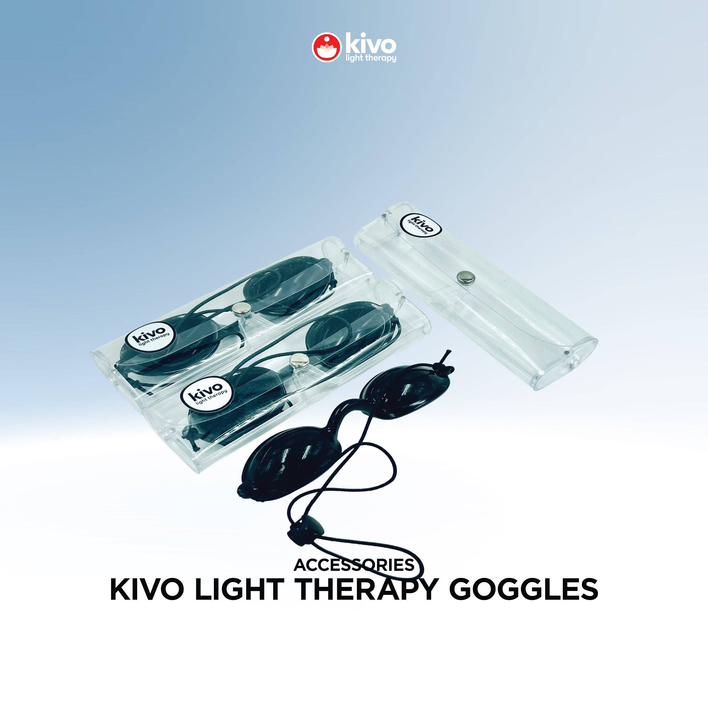 Kivo Red Light Therapy - Vendita all'ingrosso Occhiali da sole - Unisex - Kivo Goggles: Proteggi i tuoi occhi (Confezione da 3)