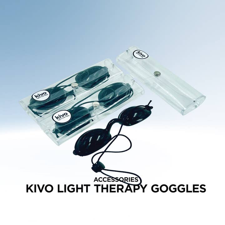 Kivo Goggles: Proteggi i tuoi occhi (Confezione da 3) per la vendita all'ingrosso da parte di Kivo Red Light Therapy