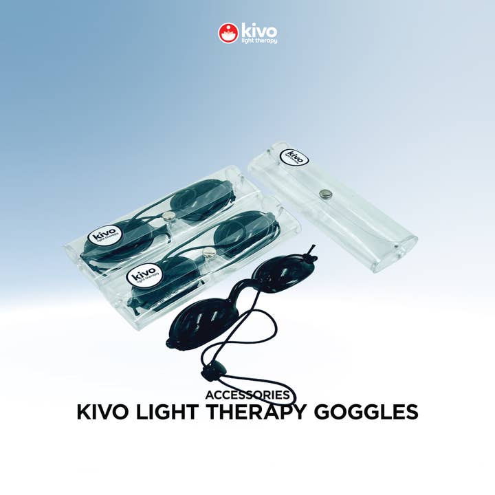 Kivo Goggles: Protect your eyes (Pack of 3) for wholesale by Kivo Red Light Therapy