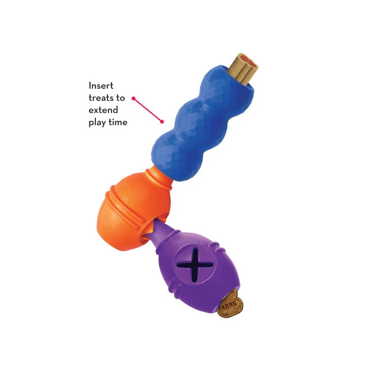 Pet Palette Distribution - Wholesale Pet Toy - Dog - KONG® Genius™ Leo Enrichment Dog Toy Assorted Large