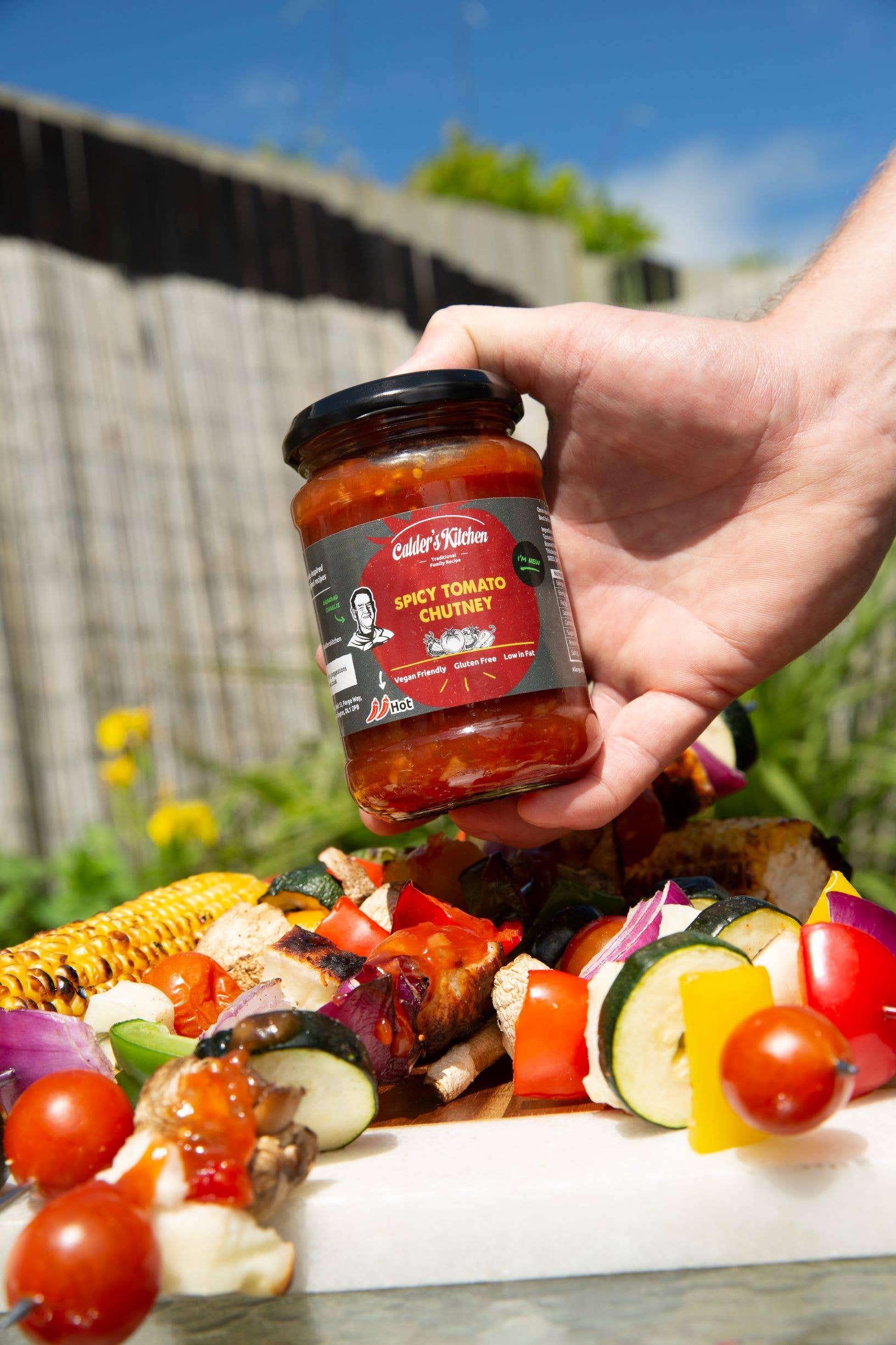 Calder's Kitchen – wholesale Chutney – Calder's Kitchen Spicy Tomato Chutney (Gluten Free, Vegan)6