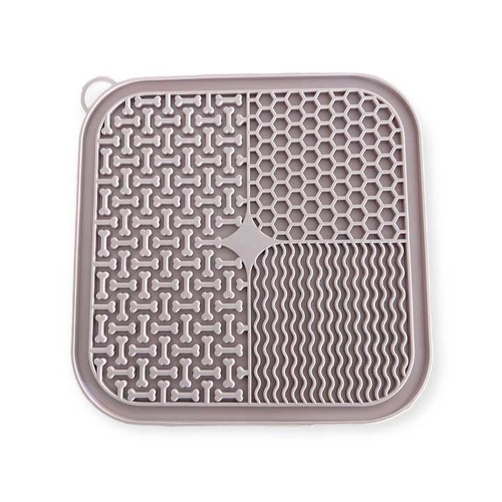 LOVIN'DOG - Wholesale Pet Food Mat - Dog - Licking mat | Licking mat for dogs in dusty pink1