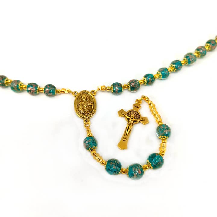 ALBATROS S.R.L. - Wholesale Beaded/Pearl Necklace - MURANO glass bead ROSARY fashion gift idea elegant jewelry13