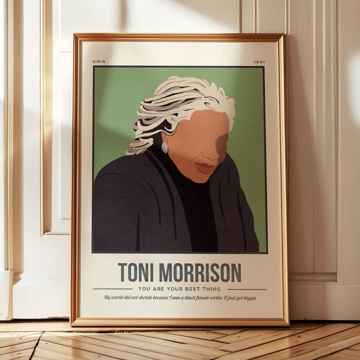 Stampa Toni Morrison per la vendita all'ingrosso da parte di Sera/Lina