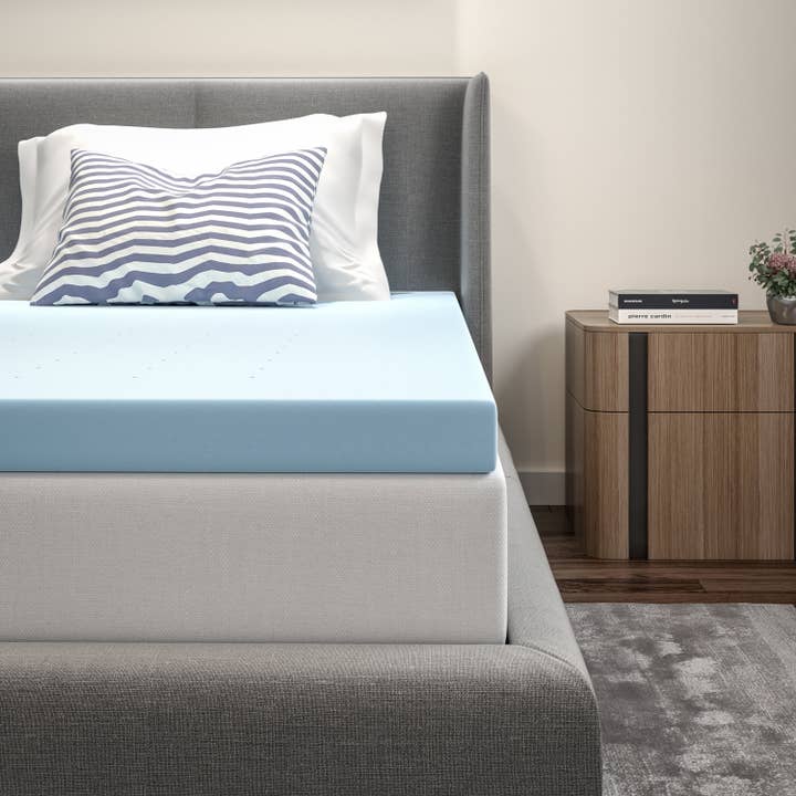 Flash Furniture - Wholesale Mattress Pad/Protector - 3 Inch Cool Gel Memory Foam Mattress Topper - Twin