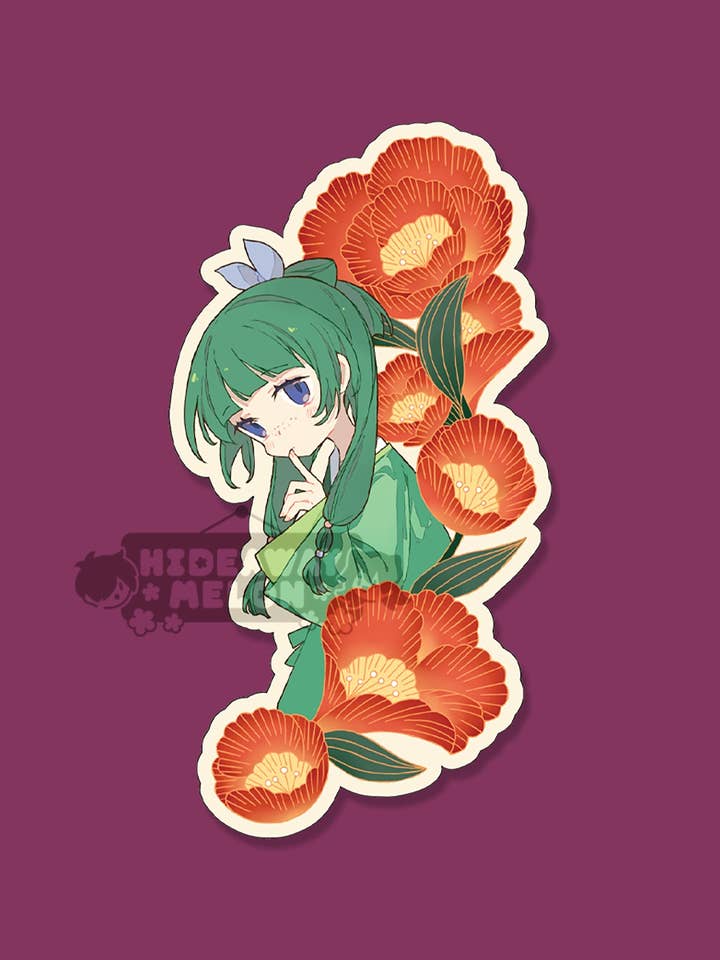 Autocolante Vinil Apothecary Diaries - Maomao por atacado de HideawayMelon