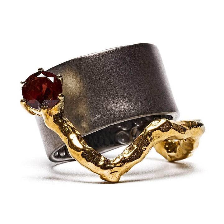 Rowena Granat Ring för wholesale av German Kabirski