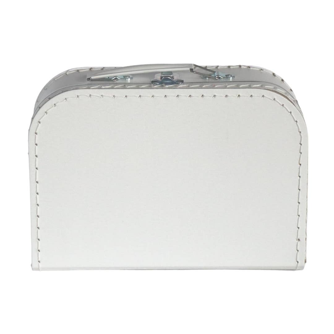 Kinderkoffertjes.nl – Großhandel Gepäck – Weiße Aktentasche 25 cm1