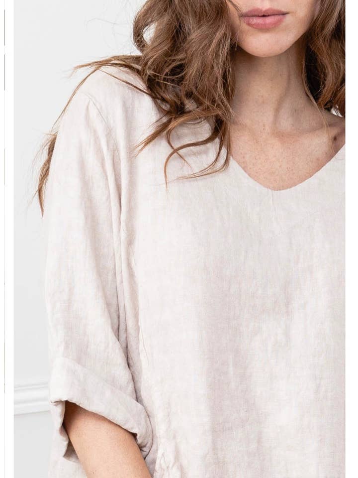 LINEN & COTTON HOUSE – wholesale Dress – Women's – 277 DRESS IN LINEN SPRING SUMMER CLOTHING3