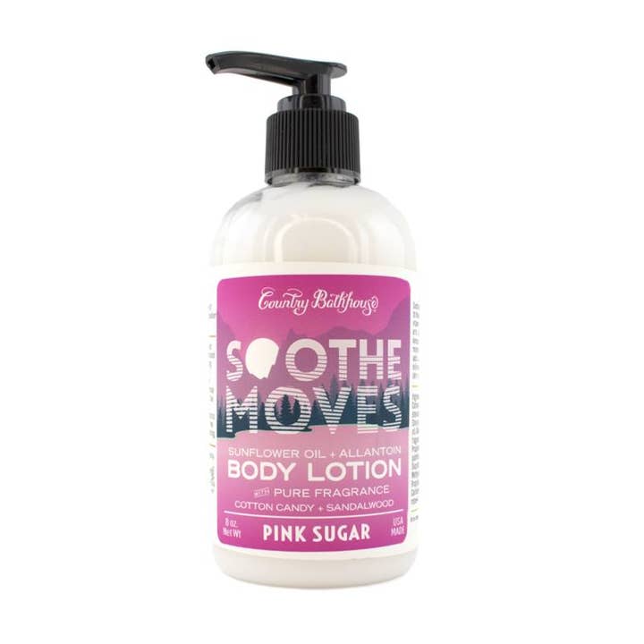 Country Bathhouse - Wholesale Body Cream/Lotion - Soothe Moves Lotion - Pink Sugar