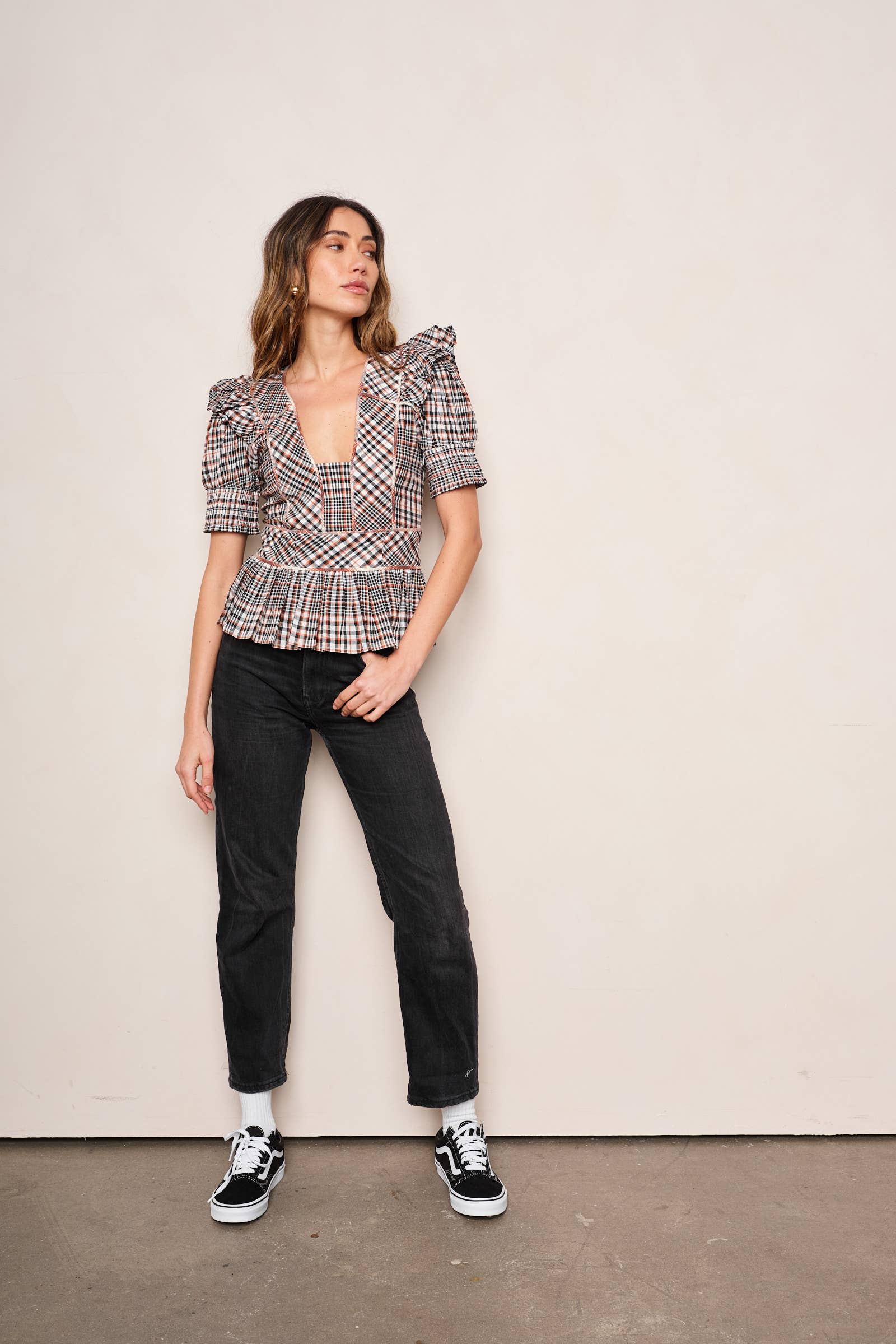 MADRAS DE OUTONO Blusa de Senhora Zoe para venda a revendedores na Faire5