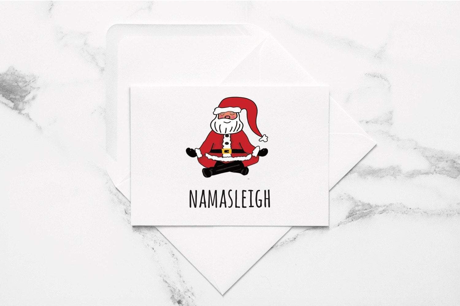 Lost In Lettering - Wholesale Christmas Card - Namasleigh | A21