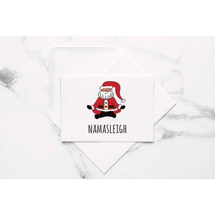 Lost In Lettering - Wholesale Christmas Card - Namasleigh | A21