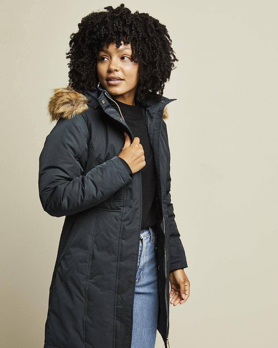 Kelvin Coats - Wholesale Parka - Women's - Nova Women’s Heated Parka Black1