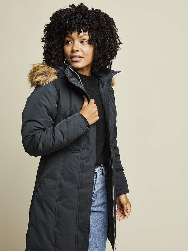 Kelvin Coats - Wholesale Parka - Women's - Nova Women’s Heated Parka Black1