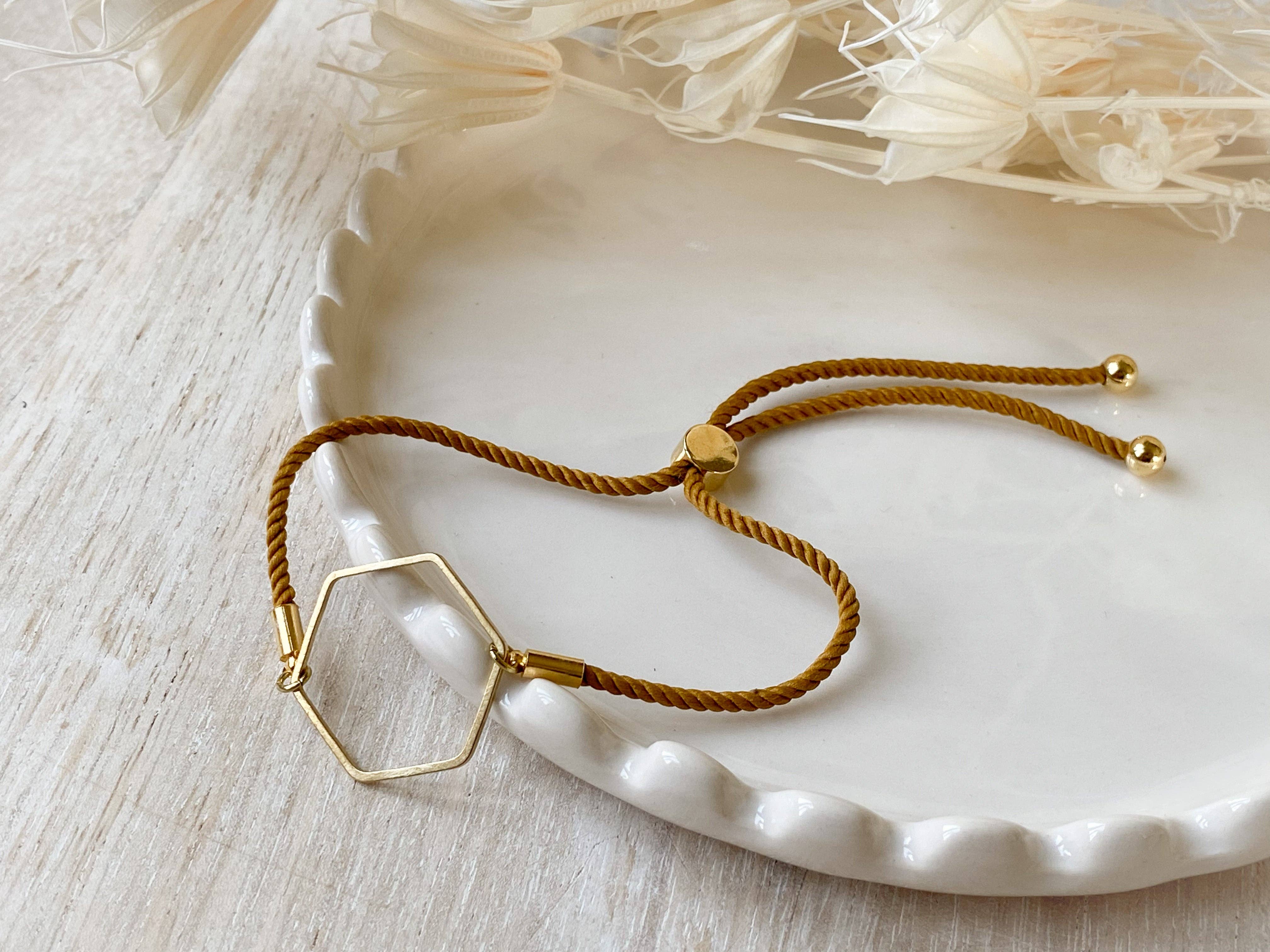 Agaveh girl – wholesale Charm/dangle bracelet – Simple Hexagon Bracelet14