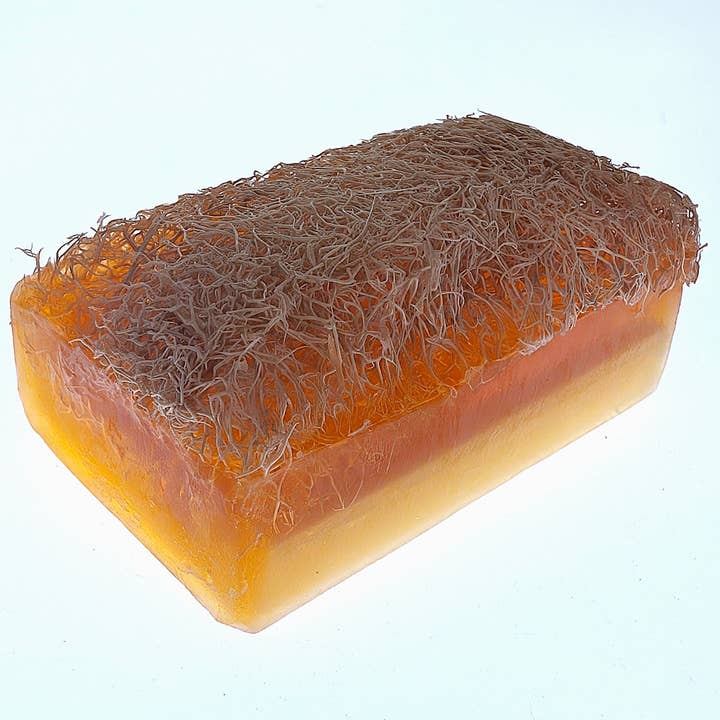 Bosnali Exfoliating Loofah Soap – Handmade Goat Milk Bath Bar for Face & Body, Moisturizing & Invigorating Cleanse (Donkey Milk) for wholesale by Paykoc Imports, Inc