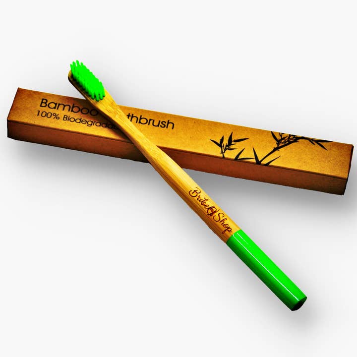 BribeUShop - Wholesale Toothbrush - 1 Bamboo Toothbrush
