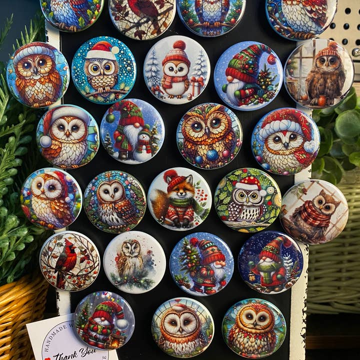 Magnets - Round (Set of 25) 1 1/2 inch for wholesale by Nimblepic