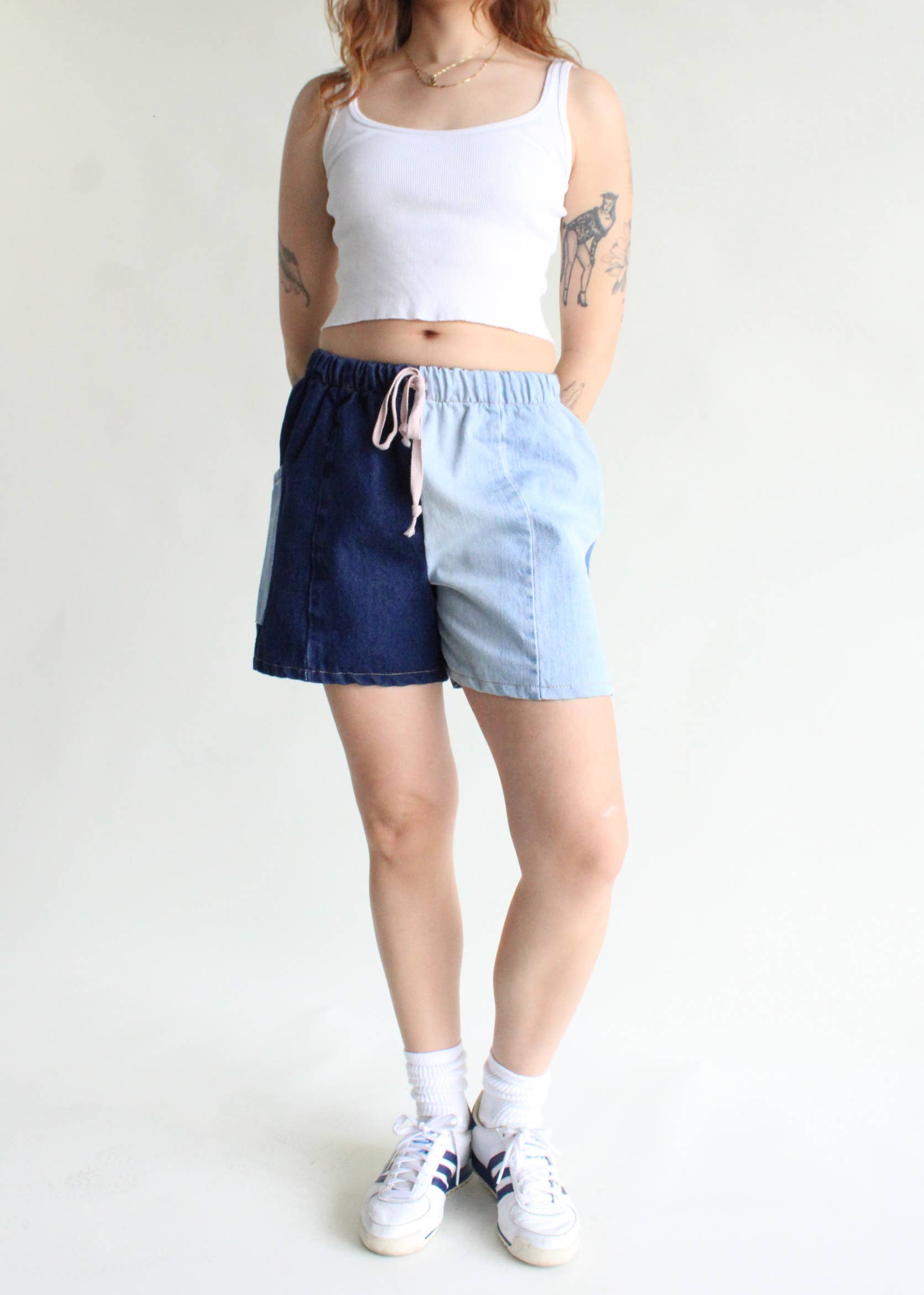 American Recycled Clothing - Wholesale Shorts - Women's - Denim Eco Short Bundle7