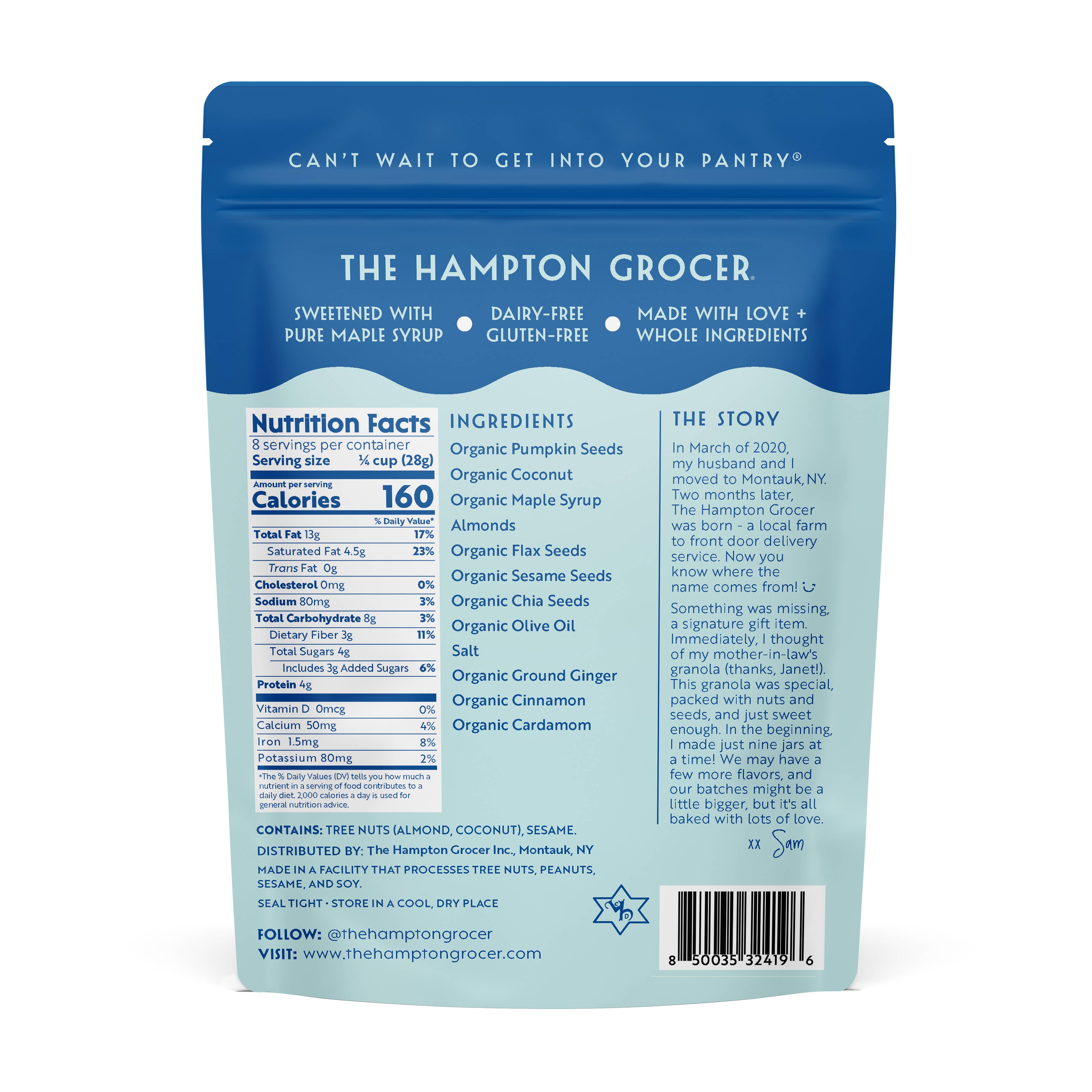 The Hampton Grocer Granola - Wholesale Granola - Super Seed Grain Free Granola7