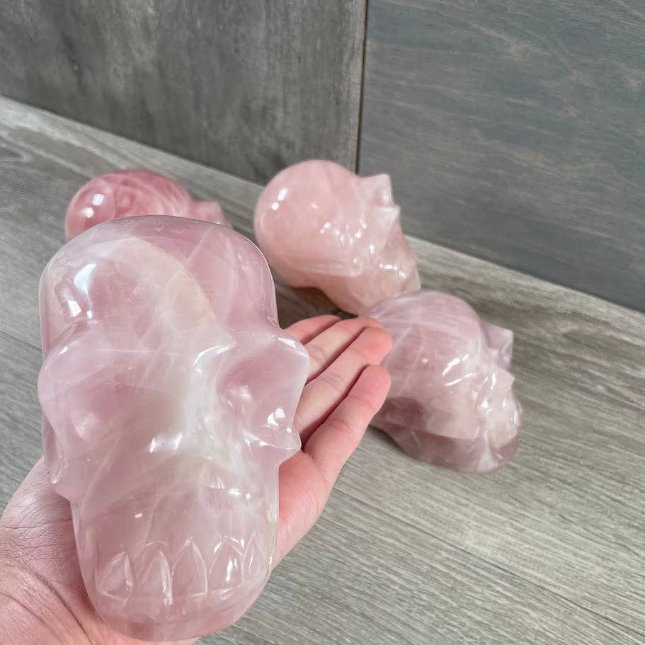 Keystone Crystals - Wholesale Spiritual Stone/Crystal - Assorted Crystal Skulls – Bulk Lot for Gift Shops127