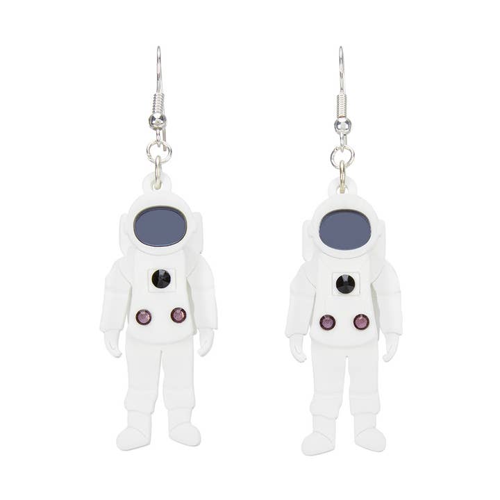 Astronaut Earrings for wholesale by Little Moose