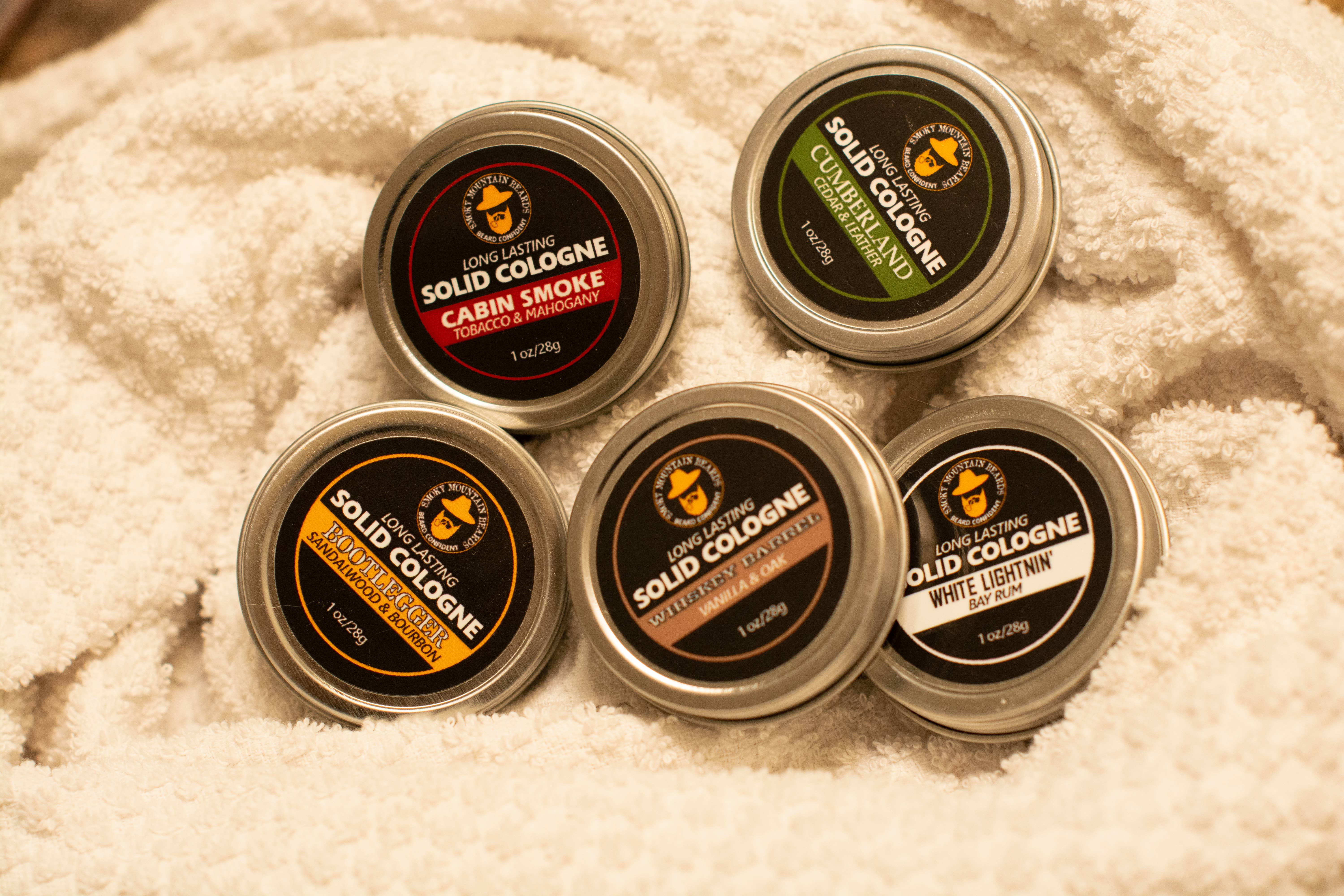 Smoky Mountain Beards Co. - Wholesale Solid Cologne - Wholesale - Bootlegger Solid Cologne2