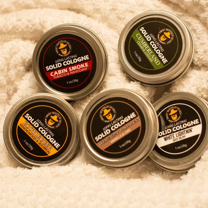 Smoky Mountain Beards Co. - Wholesale Solid Cologne - Wholesale - Bootlegger Solid Cologne2