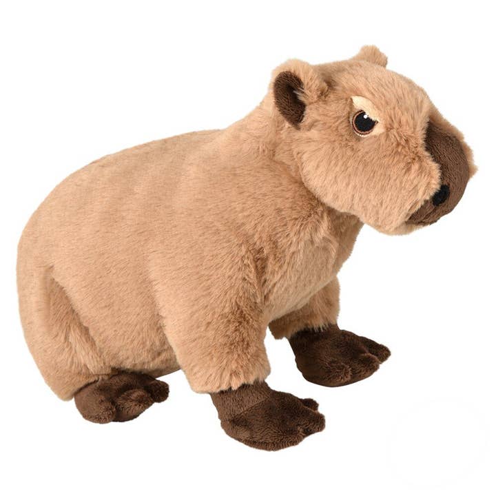 PR GROUPS LLC - Vente Peluche – enfant et bébé - Jouet en peluche doux Capybara sauvage pour enfants - Assorti