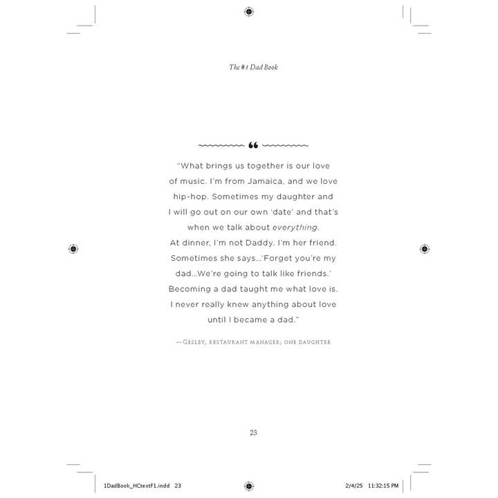 Hachette Book Group - Wholesale Family & Relationships - The #1 Dad Book: Be the Best Dad You Can Be in 1 Hour3