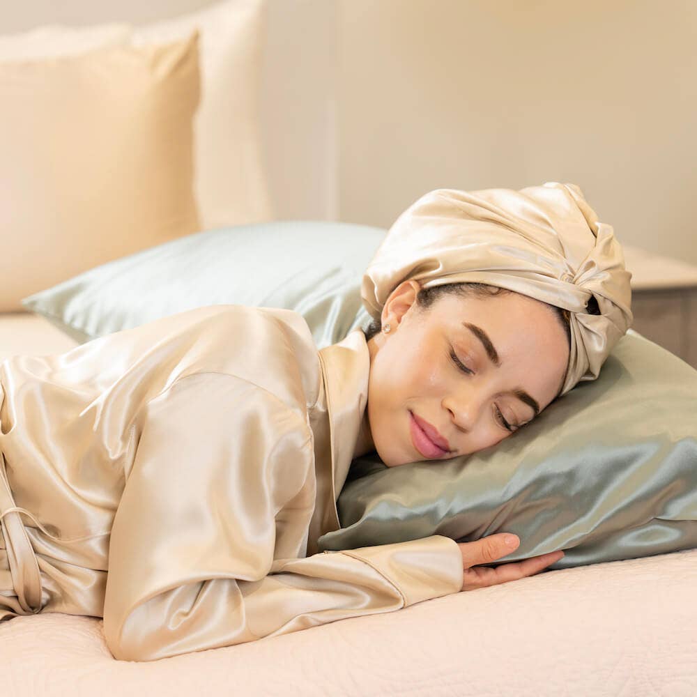 Blissy - Vente Bonnet de nuit – femme - Blissy Bonnet - Champagne7