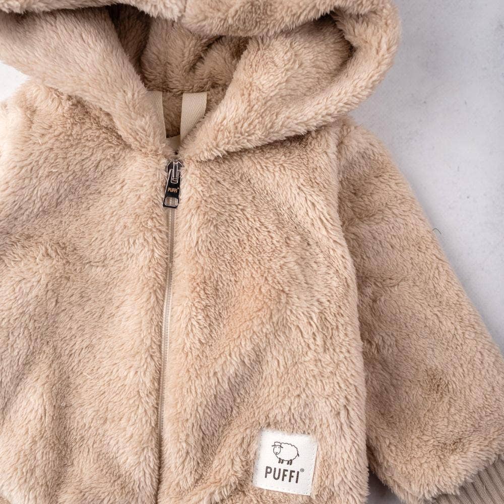 PUFFI - Vendita all'ingrosso Felpa con cappuccio - Bambini - Felpa per bambini TEDDY LIGHT BEIGE2