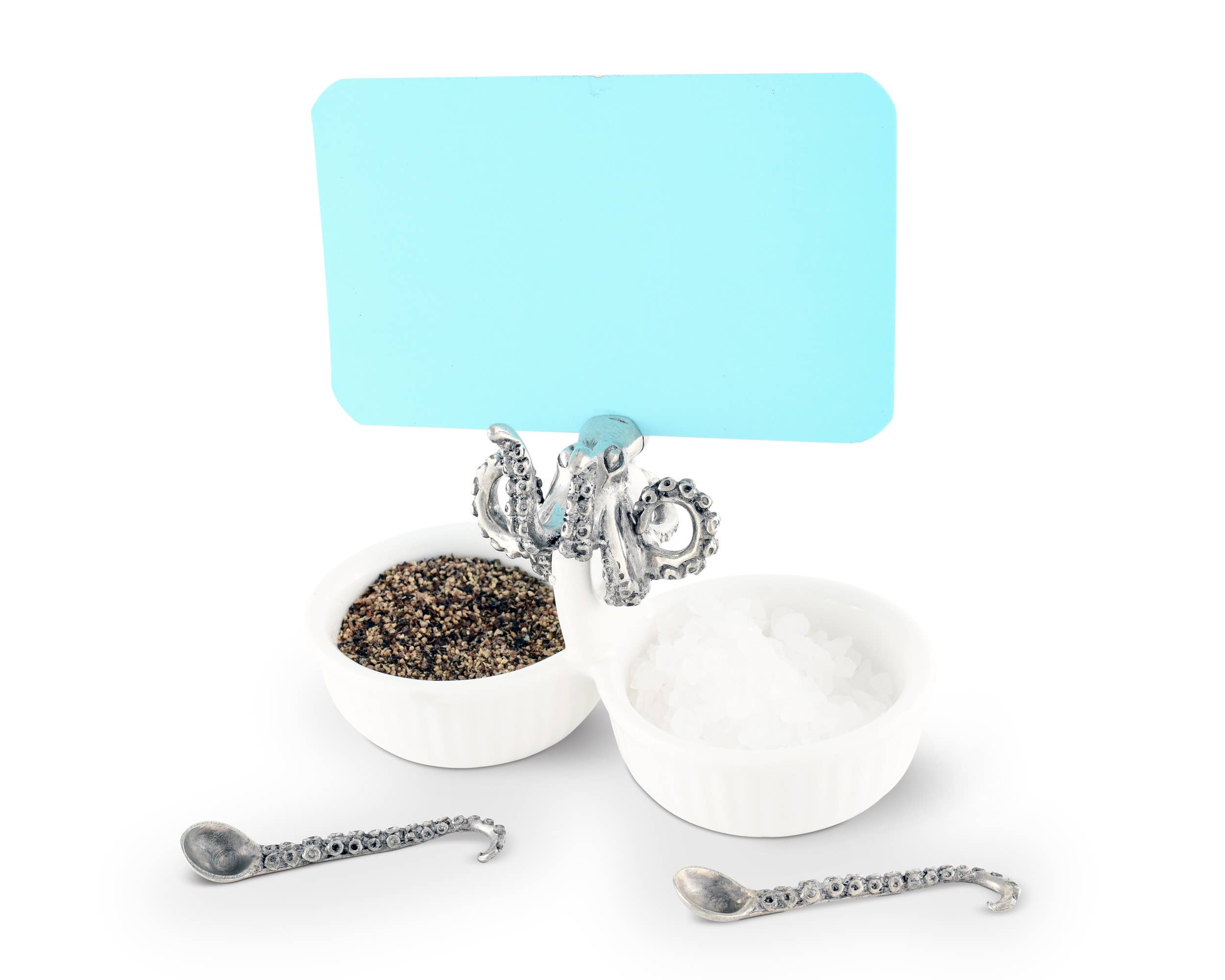 Vagabond House - Wholesale Salt & Pepper Shaker Set - Octopus Dbl Salt Cellar3