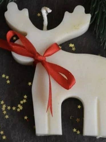 Reindeer Candle | Advent Candle for wholesale by IrinisCandles