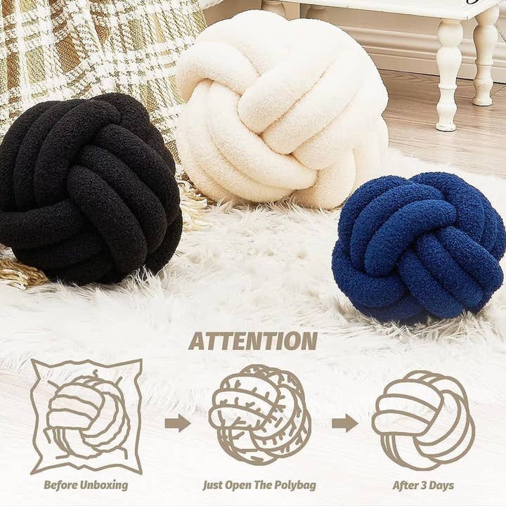 VIGOR - Wholesale Throw/Decorative Pillow - Hand-woven knotted ball pillows sofa pillows living room2