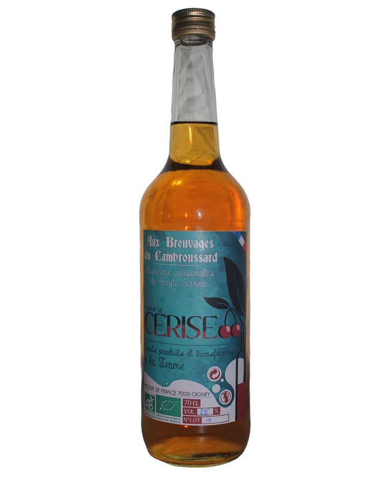 Kirsch-Likör für den Großhandel von Aux breuvages du cambroussard