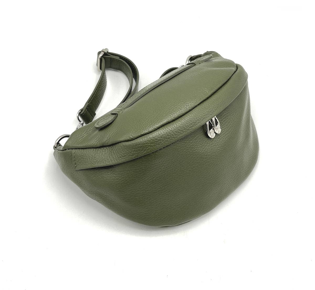 Suie Valentini srl - Wholesale Crossbody Bag - Women's - Genuine leather fanny pack, Made in Italy, art. 1124268