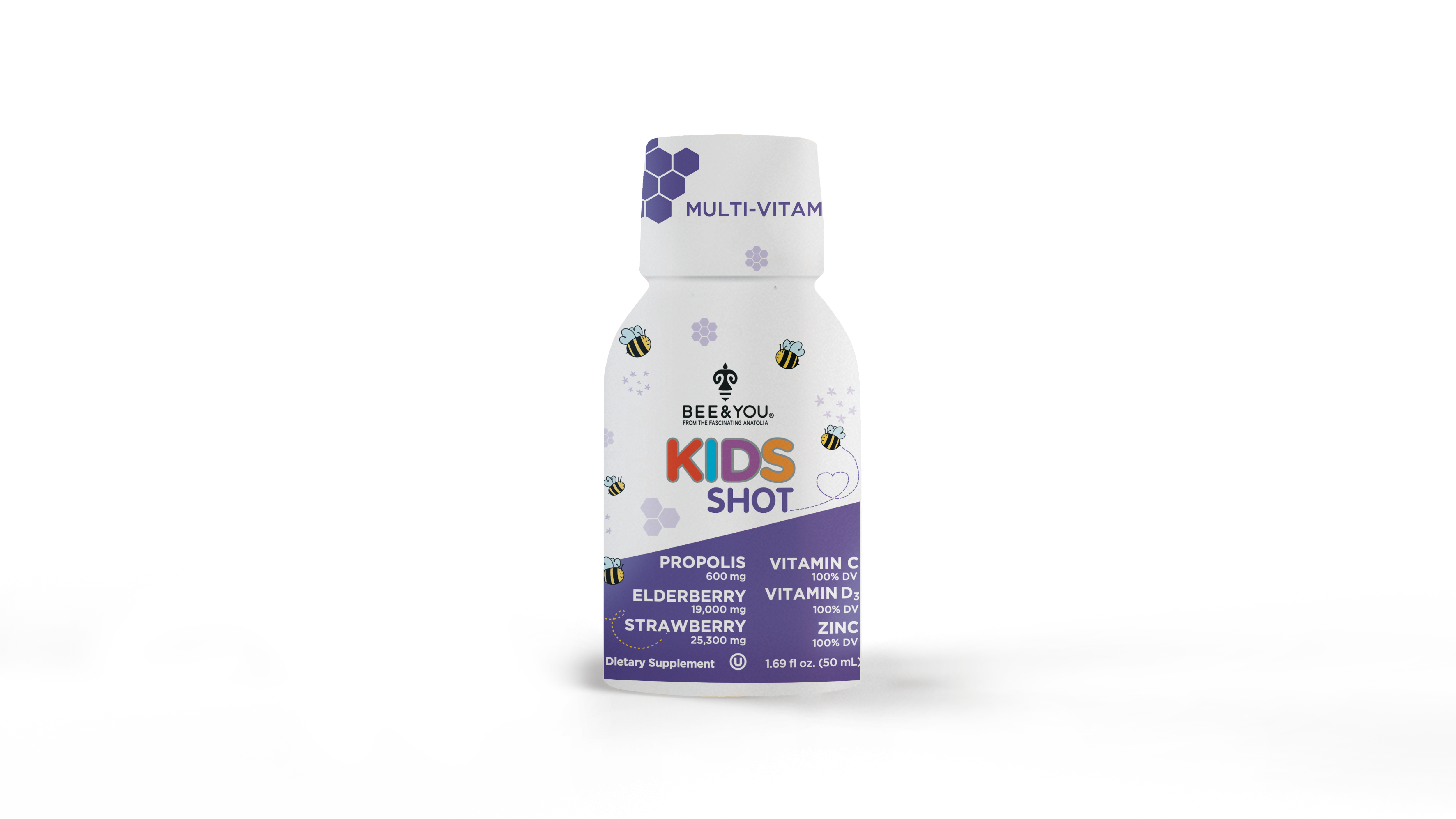 BEE&YOU - Wholesale Voedingssupplement/vitamine - Supplement voor immuunondersteuning voor kinderen van BEE and You Shot5