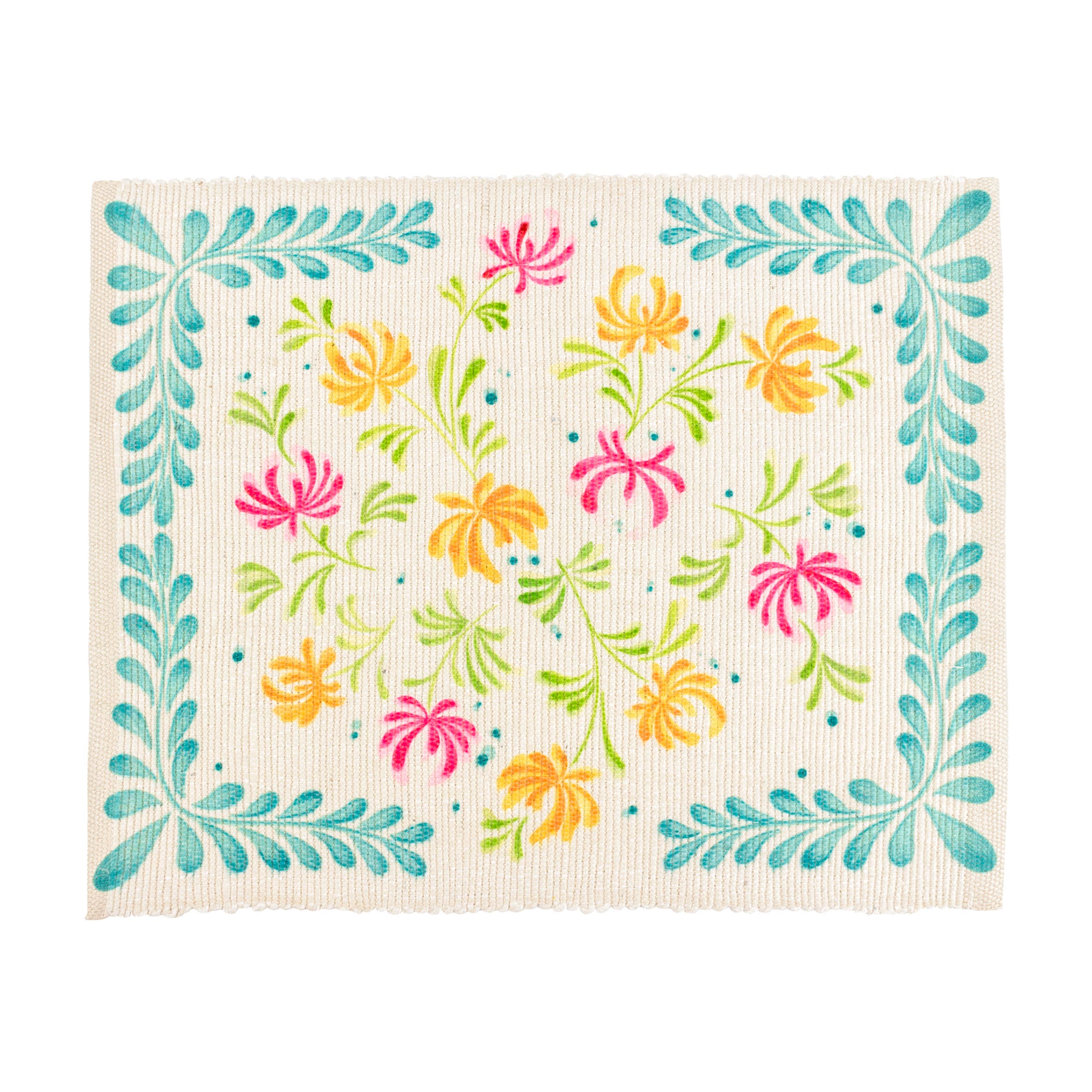 Honeysuckle Set of 4 Indoor/Outdoor Placemats Multicolour for wholesale on Faire3