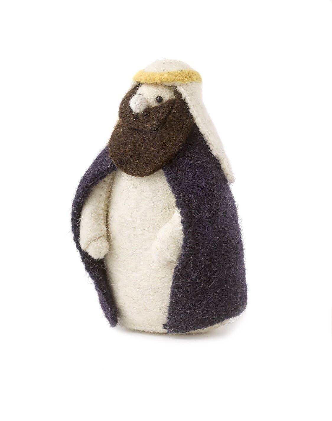 Arcadia Home - Wholesale Nativity Scene Decor - Christmas Nativity Scene in Hand Felted Wool, Manger, Creche5