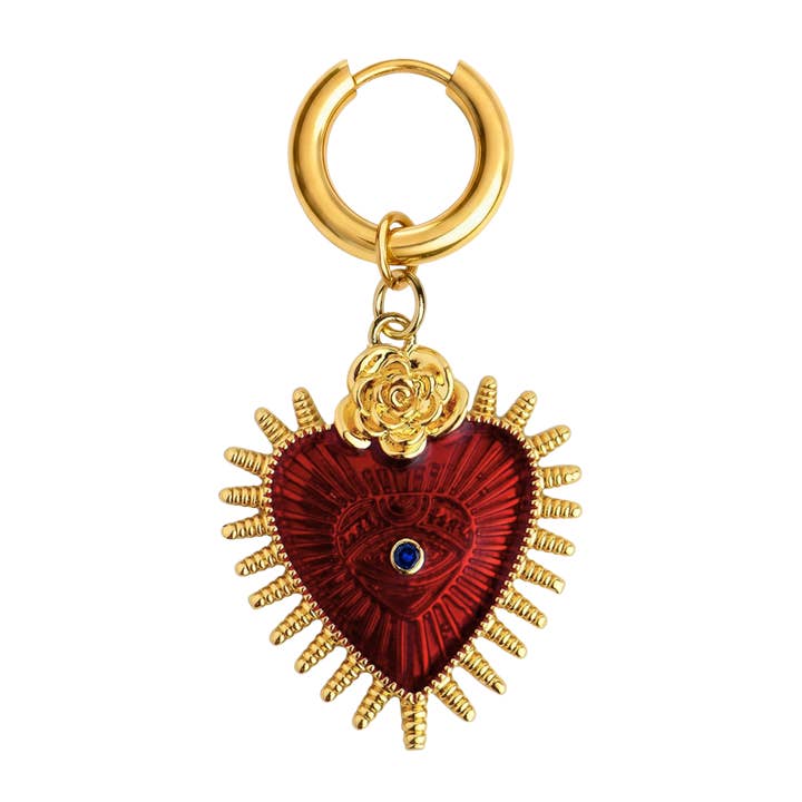 Djævelens hjerte ørering for engroshandel hos Anneday