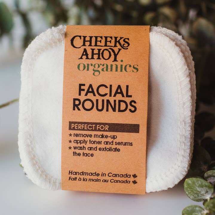 Ansiktsrondeller - Ekologiska för wholesale av Cheeks Ahoy
