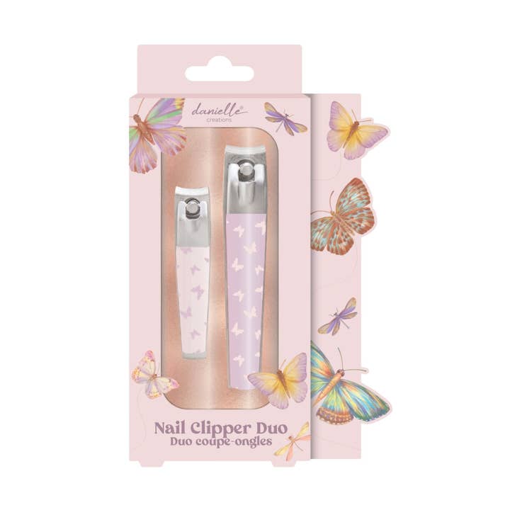 Butterfly Nail Clipper Set for wholesale by Danielle Creations