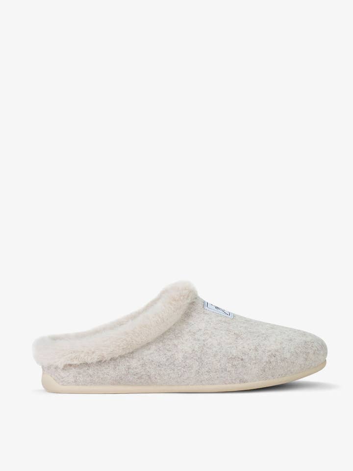 Mercredy Slipper Fur Beige para venta al por mayor de D.Franklin