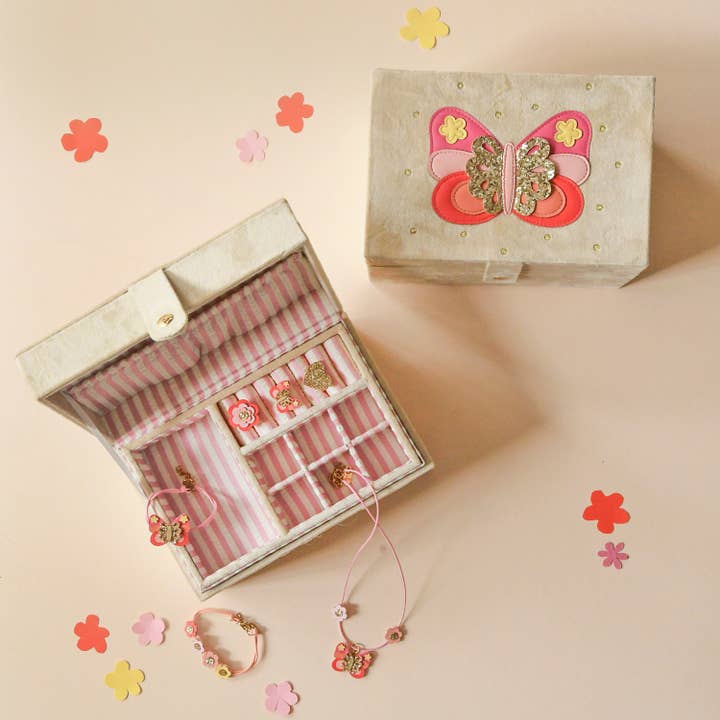Rockahula Kids - Wholesale Jewelry Box/Organizer - Kids - Bella Butterfly Large Jewellery Box